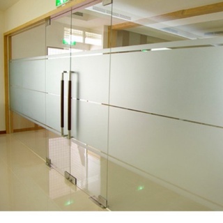 Giấy dán kính cát mờ, decal dán kính mờ văn phòng