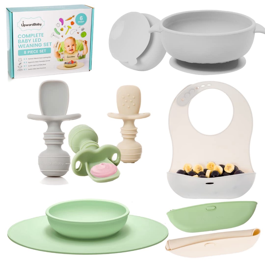 Set tập ăn dặm BLW cho bé Upward Baby - Hàng chính hãng