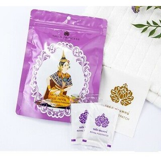 🎈 dán thải độc chân gold princess - royal lavender foot patch thái lan ❃