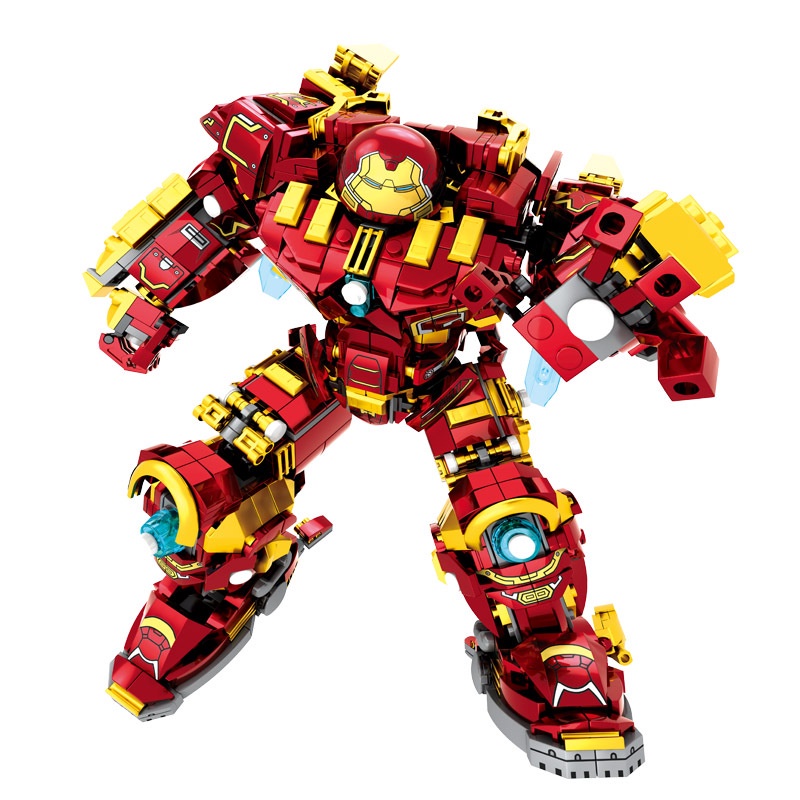 Đồ chơi Lắp ráp Hulkbuster MK48, LY76068 Xếp hình thông minh Siêu anh hùng Marvel [1452 Mảnh ghép]