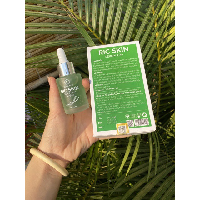 Combo Sữa rửa mặt và serum Ric Skin