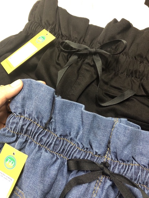 Chân váy lưng thun viền dài 45cm ( kèm ảnh thật) | BigBuy360 - bigbuy360.vn