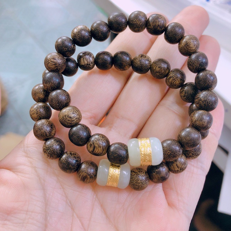 Vòng tay may mắn, vòng tay bình an, vòng tay trầm lu cao câp