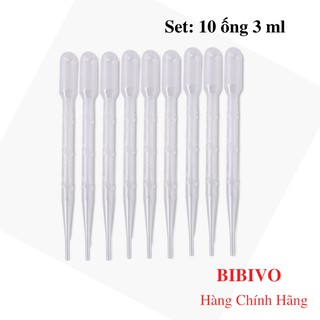 Pipet 3ml - đa năng, đa dụng - Combo 5,10,20 ống