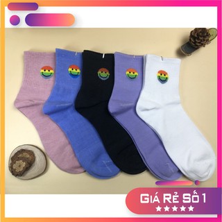 🌟𝗙𝗥𝗘𝗘 𝗦𝗛𝗜𝗣🌟tất thơi trang trẻ mặt cười hàng quảng châu siêu cấp