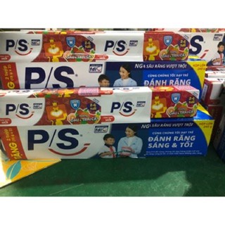 Kem Đánh Răng PS Ngừa Sâu Răng Vượt Trội 240G (Hàng Kẹp) + Kem Đánh Răng Trẻ Em PS Hương Dâu 45G