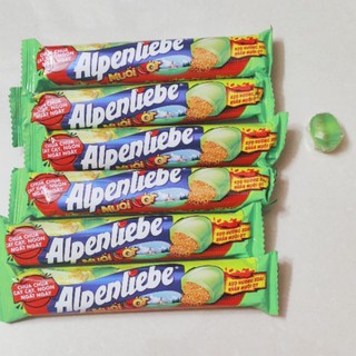 Kẹo Alpenliebe Hương xoài nhân muối ớt 16 thỏi