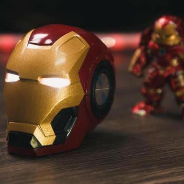 Loa Bluetooth Nghe Nhạc Siêu Chất Ngầu Hình Iron Man - Âm Thanh Siêu Chất Lượng - Thiết Kế Siêu Chất  [HÀNG XỊN]