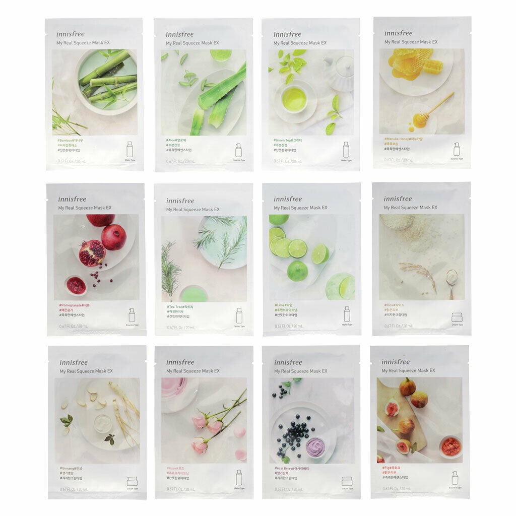 Mặt Nạ Innisfree Dạng Bóp Dung Tích 20ml / 1ea