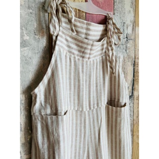 Bộ jumpsuits linen Món Mon JUMS014