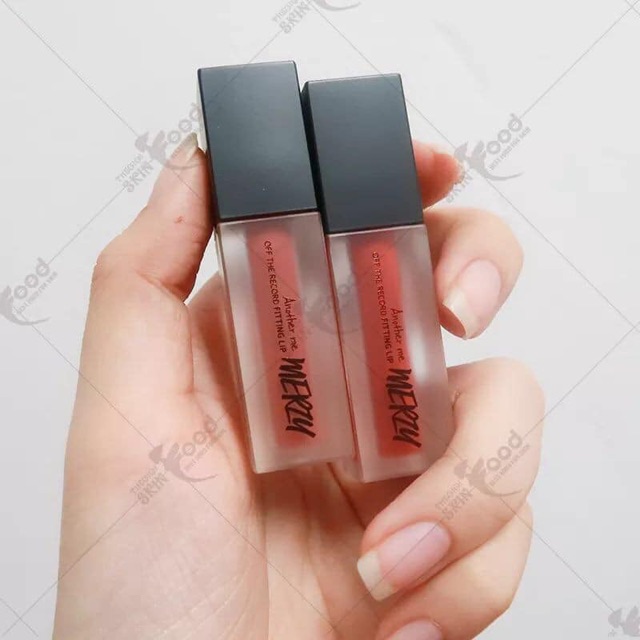 ( Sẵn - Minisize ) Son kem Merzy Off The Record Fitting Lip F8 F9 F2 F6 | Thế Giới Skin Care