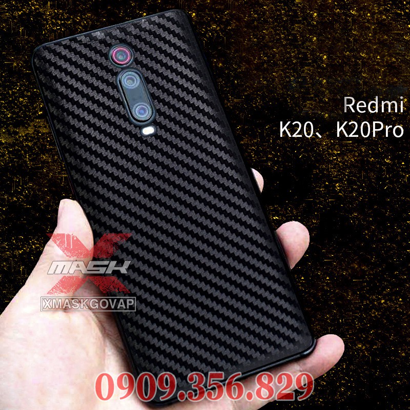 miếng dán skin xiaomi redmi K20 - K20 pro - Mi 9T đủ các màu