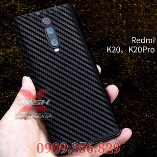 miếng dán skin xiaomi redmi K20 - K20 pro - Mi 9T đủ các màu