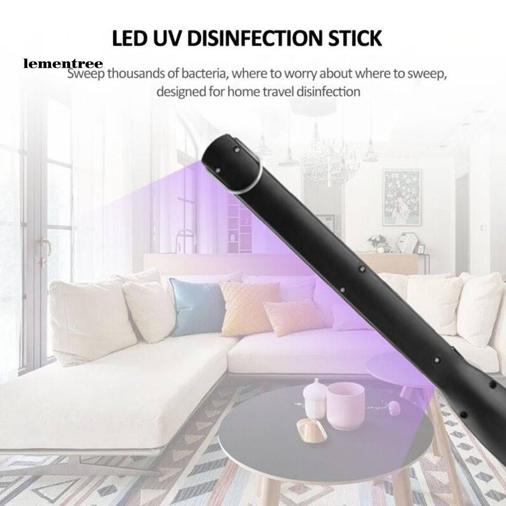 ✡WYB✡Ultraviolet Sterilizer Stick Lamp Mite Removal UV Disinfection USB 40LED Light