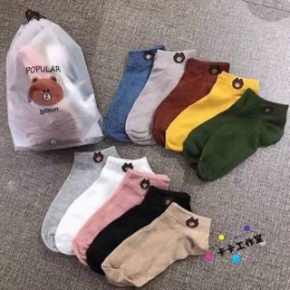 Sét 10 đôi vớ gấu