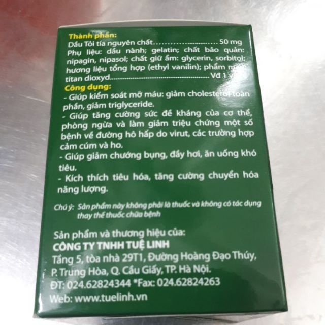 Thực phẩm bảo vệ sức khỏe :Dầu tỏi Tuệ Linh Galic oil | BigBuy360 - bigbuy360.vn