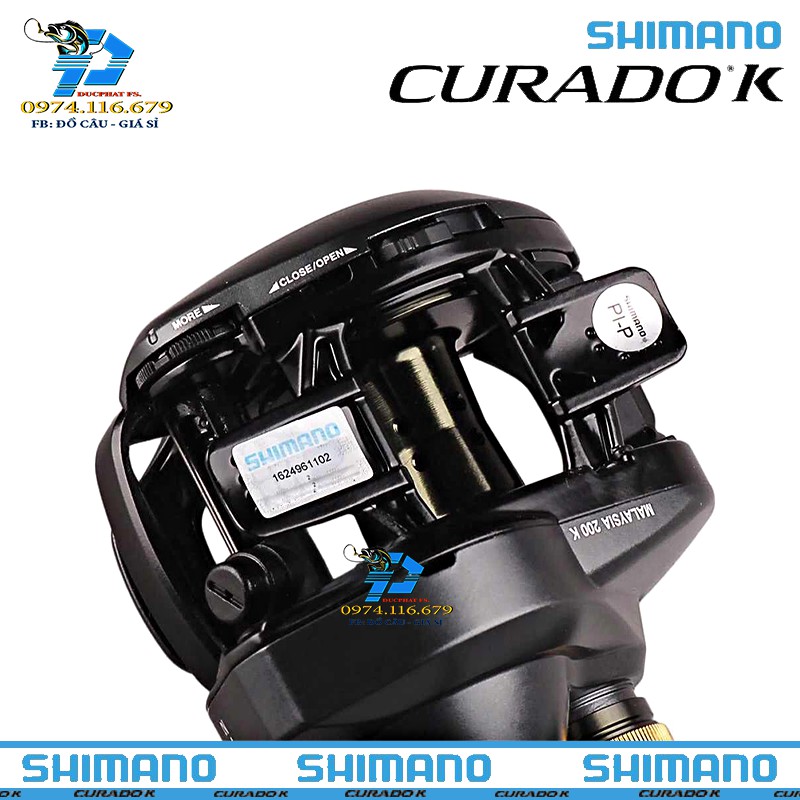 MÁY CÂU NGANG SHIMANO CURADO 201HG