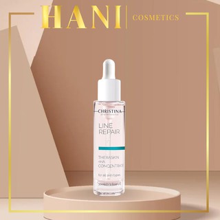 Christina line repair - theraskin+ha concentrate - tinh chất trẻ hóa da 30ml