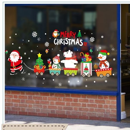 Decal trang trí noel