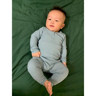 bộ len thun gân cho bé