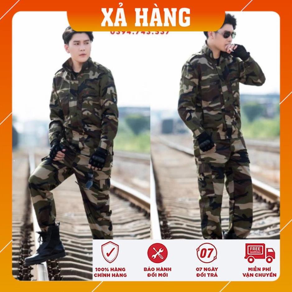 Bộ Quần Áo Kaki Túi Hộp Kiểu Lính US ARMY | BigBuy360 - bigbuy360.vn