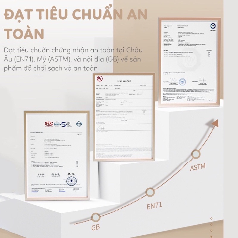 Cát động lực cao cấp chính hãng Joan Miro cát ma thuật Magical sand đồ chơi thông minh hình khối an toàn cho bé