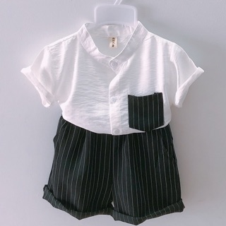 Set đũi công tử cho bé trai 9-25kg