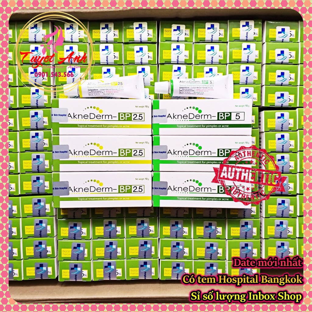 Aknederm  Kem dưỡng giảm mụn, đẹp da