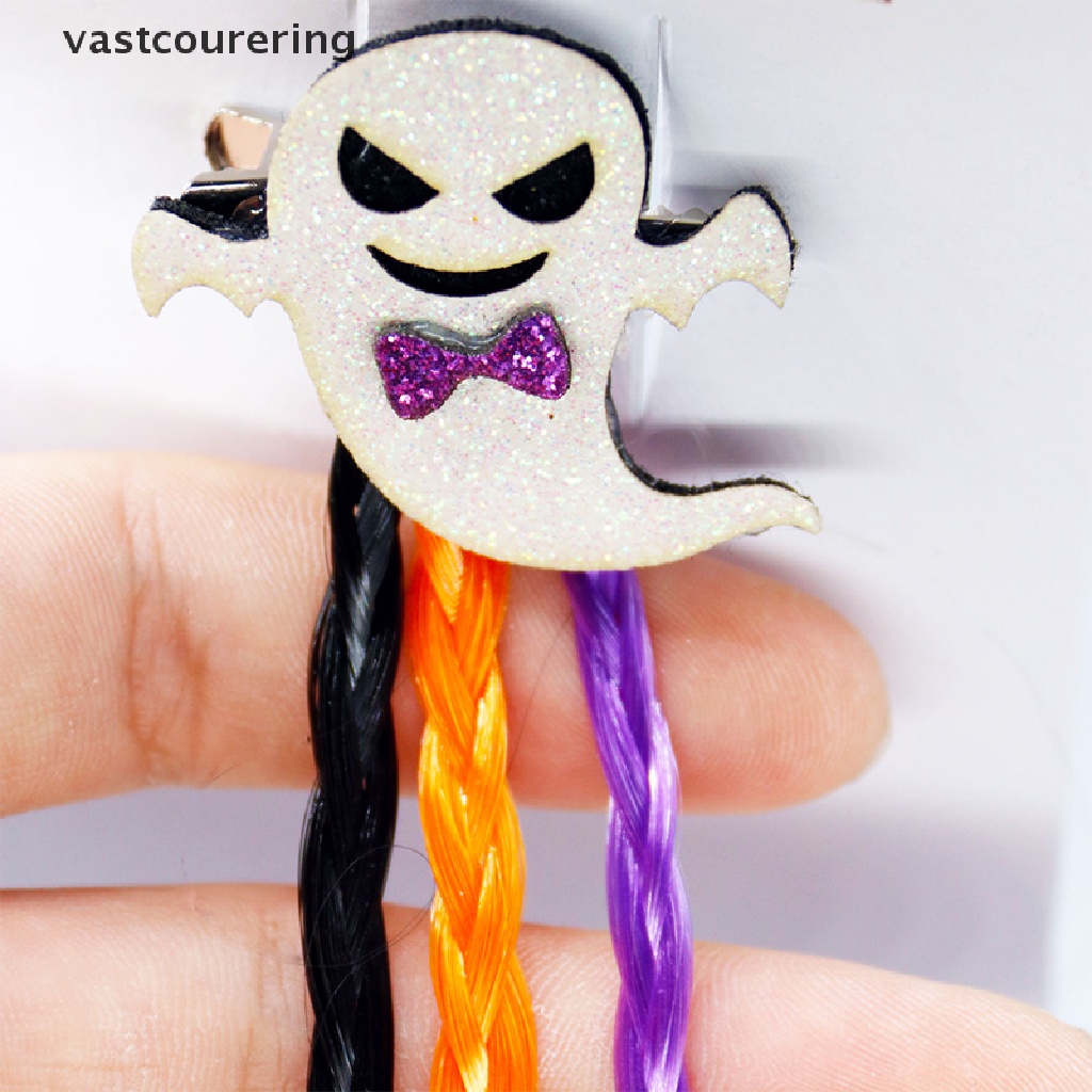 Kẹp Tóc Hình Ma Hoạt Hình Mini Dễ Thương Trang Trí Tiệc Halloween