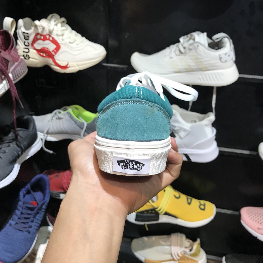 [Full Box] Giày Vans Old Skool Màu Xanh Lá Đậm Đẹp Nhất