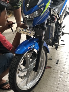 BIỂN SỐ TRƯỚC TITAN RAIDER/SATRIA