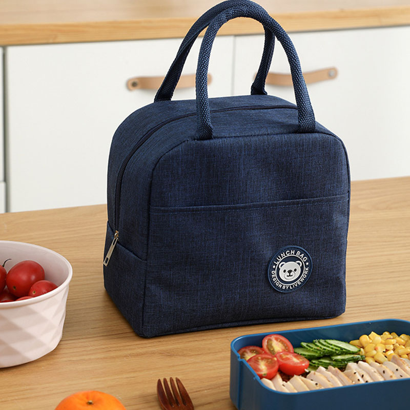 Túi Đựng Cơm Trưa Dung Tích Lớn Tiện Lợi