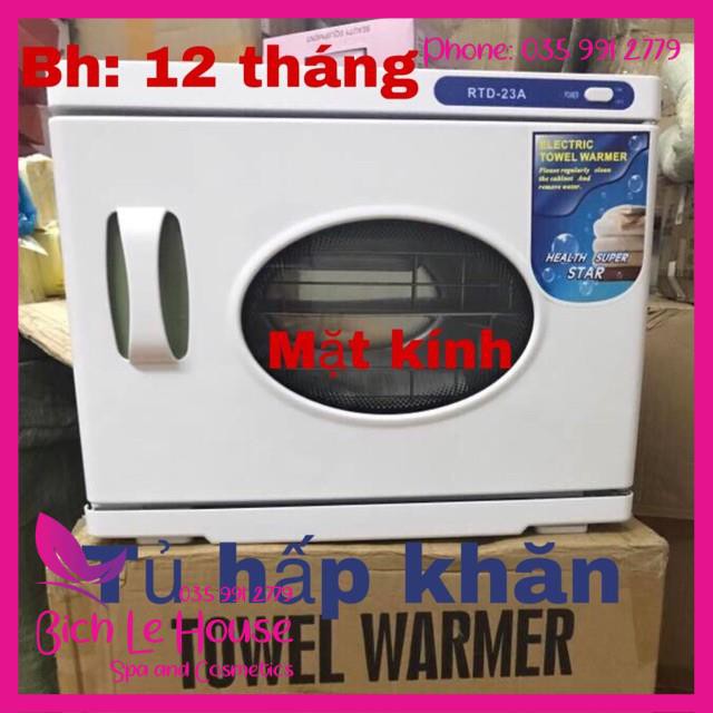 Tủ hấp khăn spa nóng để hấp khăn và hấp đá nóng - Spa Bích Lê House