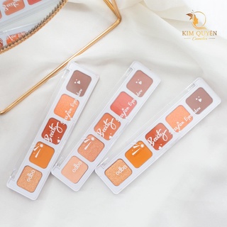 BẢNG MÀU MẮT 5 Ô ODBO BEAUTY