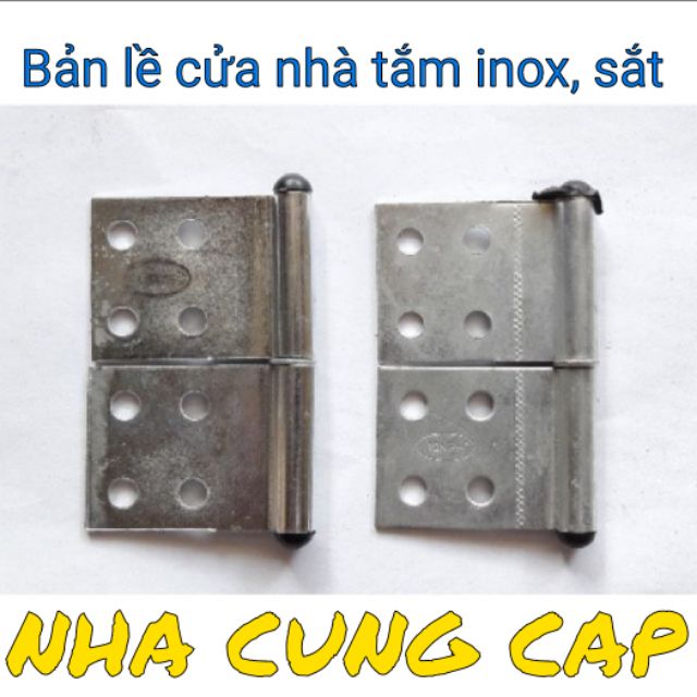 (GIÁ HỦY DIỆT) BẢN LỀ CỬA NHỰA INOX, SẮT