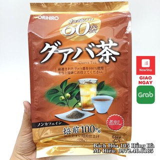 [T9/2023] Trà lá ổi Orihiro Nhật Bản 60 gói