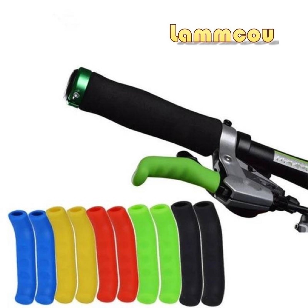 Set 2 vỏ bọc silicon LAMMCOU bảo vệ phanh tay lái xe đạp leo núi chuyên dụng