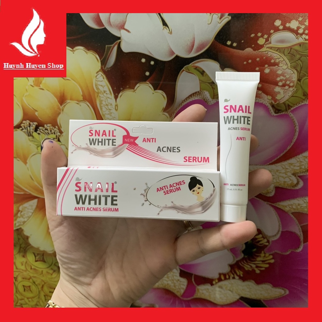 [chính hãng] serum mụn SNAIL WHITE ANTI ACNES SERUM