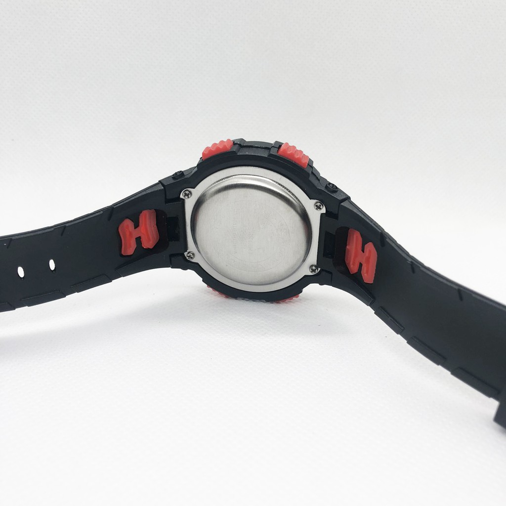 Đồng hồ điện tử thể thao trẻ em Beita dây vỏ cao su mặt tròn size 36mm đa chức năng, đèn led nhiều màu chống nước BT01