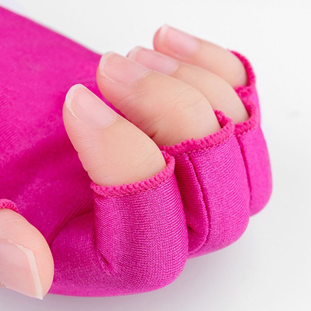 [Hàng mới về] Cặp Găng Tay Hở Ngón Hơ Móng Đèn Led Uv Chống Bức Xạ Nhiều Màu Chuyên Nghiệp Cho Nữ