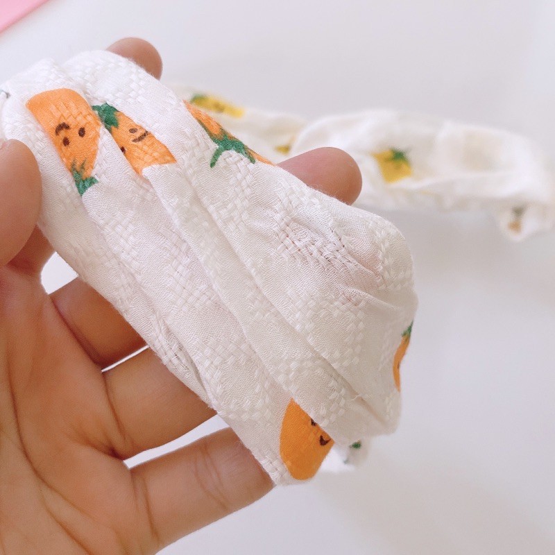 TUBAN ĐỘI ĐẦU CHẤT COTTON TRE CHO BÉ GÁI CỰC DỄ THƯƠNG