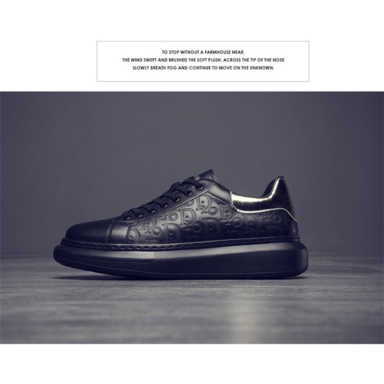 [SALE+QUÀ TẶNG] AMMY - Giày Nam DIOR Cao Cấp - GIÀY Sneaker thời trang Nam Cổ Thấp-Đế Bệt 2cm-Khử Mùi Hôi | BigBuy360 - bigbuy360.vn