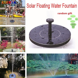 Đài phun nước mini dùng năng lượng mặt trời trang trí sân vườn đẹp mắt