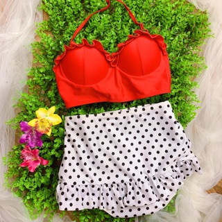 Set bikini cạp cao hàng nhập size L