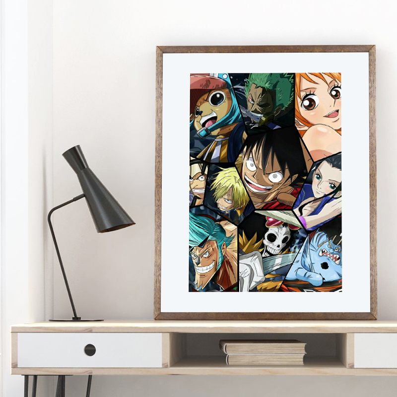 Bộ tranh đính đá 5D họa tiết hoạt hình tự làm thủ công trang trí nhà cửa | BigBuy360 - bigbuy360.vn