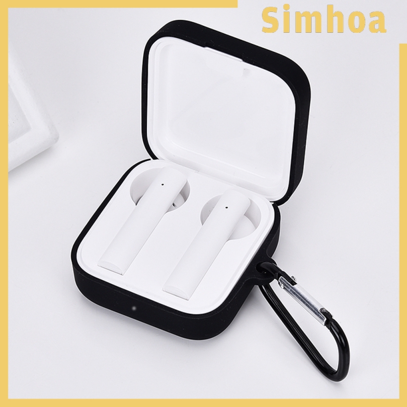 Vỏ bọc bảo vệ hộp sạc tai nghe Bluetooth Xiaomi Air2 SE bằng silicon tiện dụng chất lượng cao