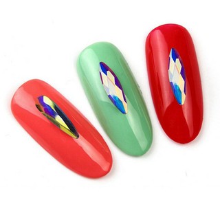 Đá 3d Hình Giọt Nước Trang Trí Móng Tay