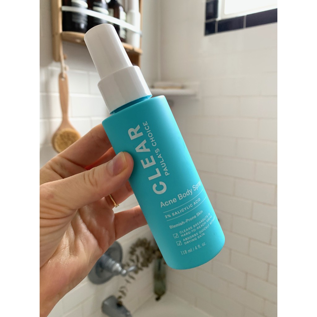 Xịt ngừa mụn Paula's Choice CLEAR ACNE BODY SPRAY 118ml | BigBuy360 - bigbuy360.vn