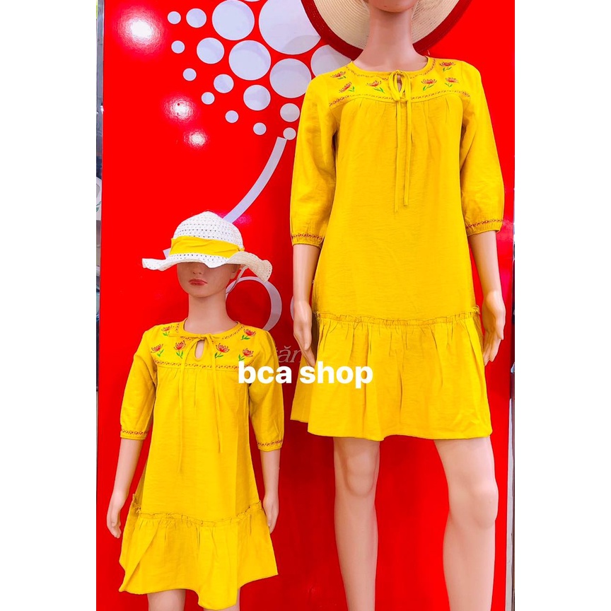 Đầm mẹ và bé thanh lịch, sang trọng