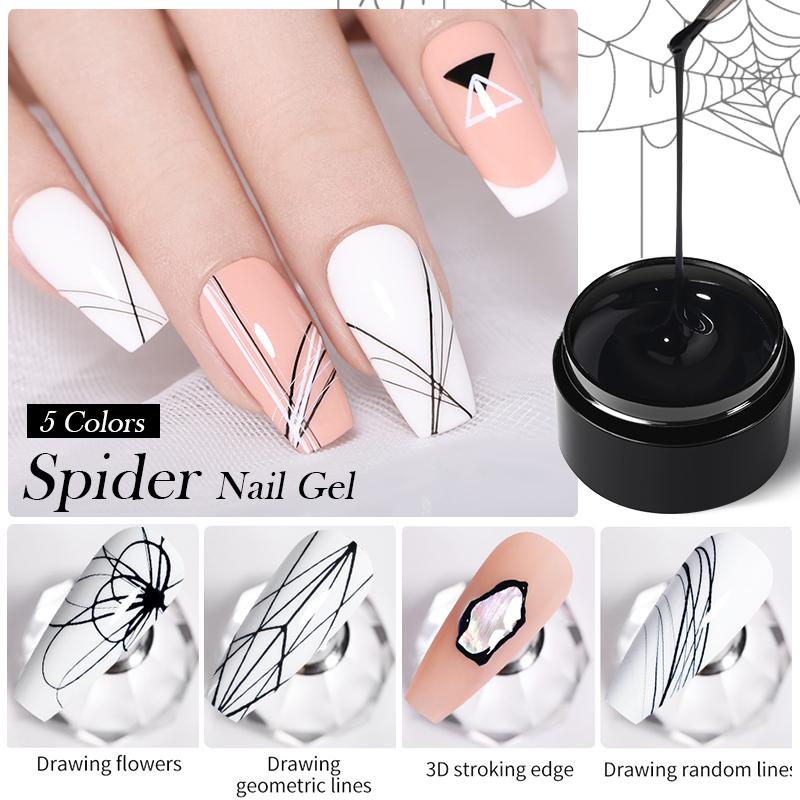 Gel vẽ móng tay Born Pretty hiệu ứng tơ nhện cao cấp dễ sử dụng 5g